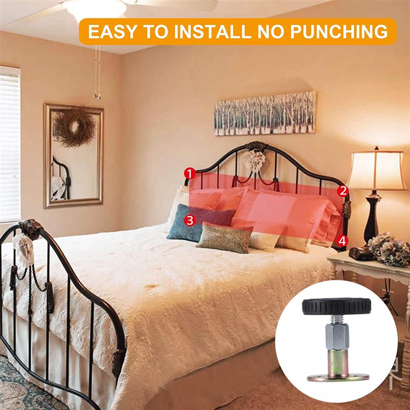 Home Improvement Adjustable Thread Bed Frame Anti-Shake Tool Fixed Bed Does Not Vacillate Telescopic Support Hardware Fasteners