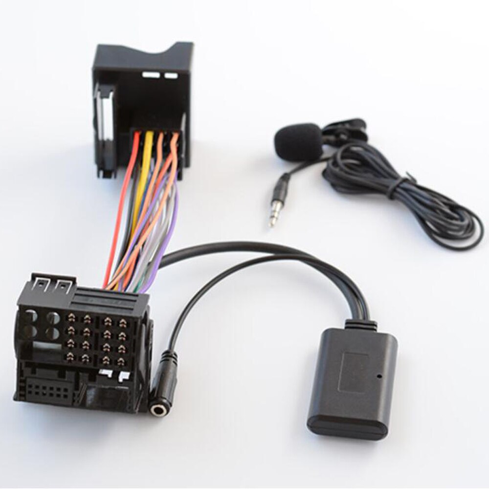 Biurlink RCD310 RCD510 Bluetooth Microfoon Handsfree Adapter 150 Cm 3.5 Mm Aux Jack MP3 Bedrading Voor Volkswagen Radio