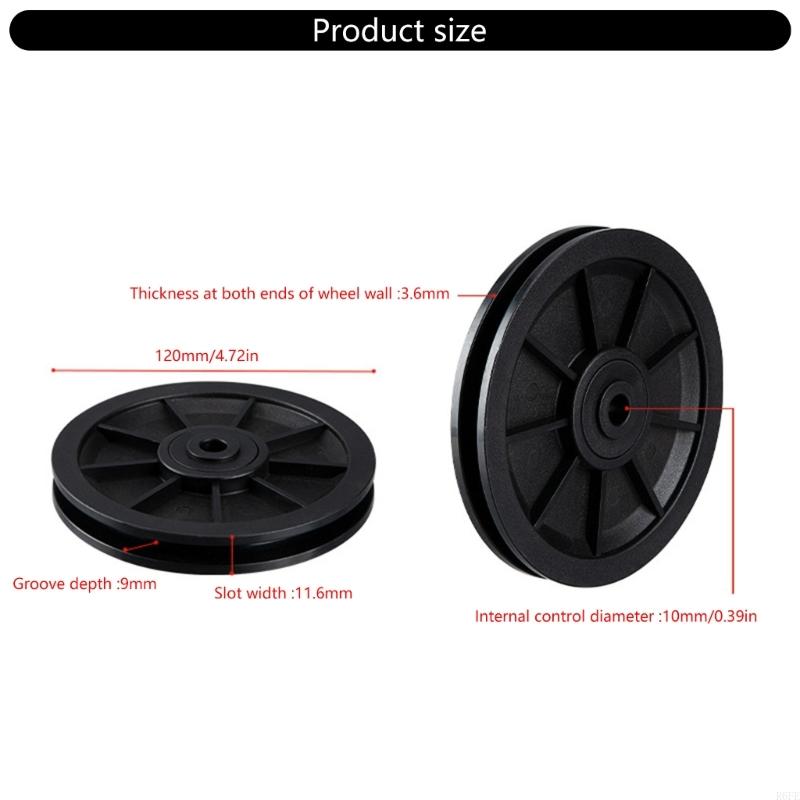 R6fe - nylon bearing discs -wheel -kee -wear -fitness -pulley -fitness -cable pulley wheel