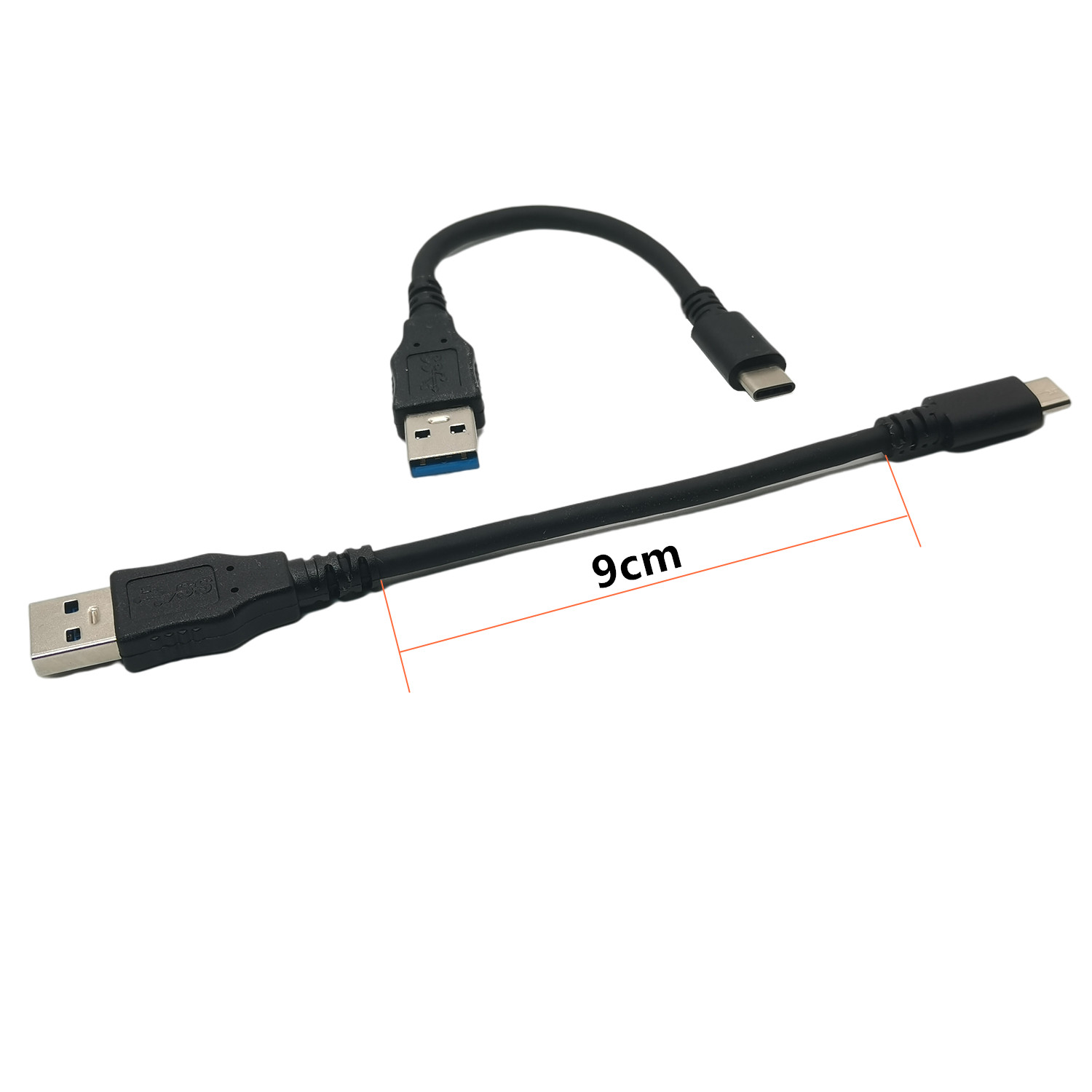 Ultra Korte Usb C Kabel Usb 3.1 Gen.1 Usb 3.0 A Male Naar USB-C Mannelijke Fast Charger Sync Datakabel 5Gpbs 3A 60W 0.1M