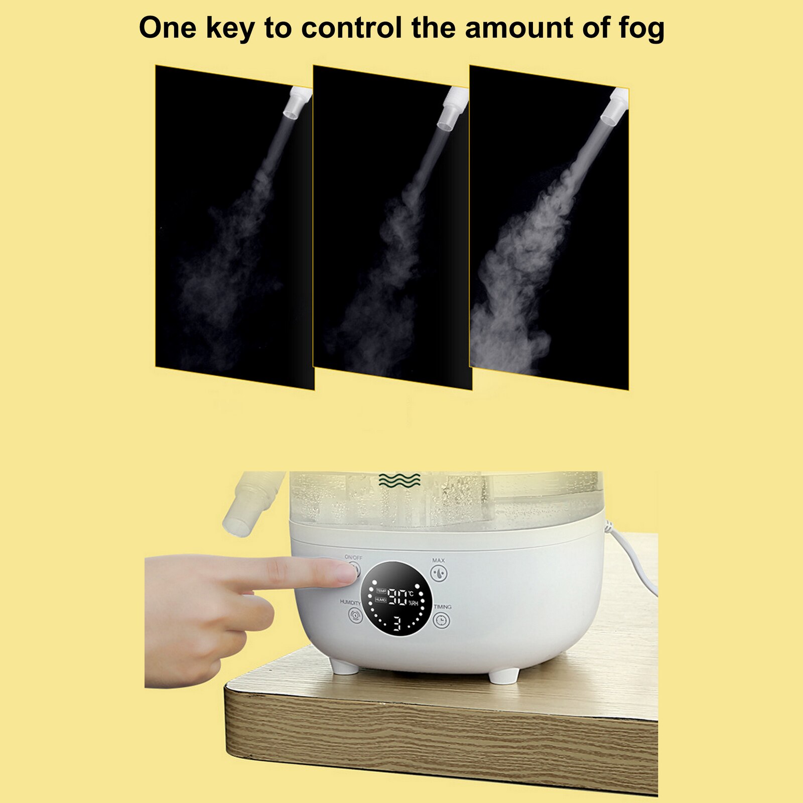 4L Mist Fogger Humidifier Sprayer Tortoise Chameleon Bat Lizard Tropical Animal Reptile Box Rainforest Animals Fogger Machine