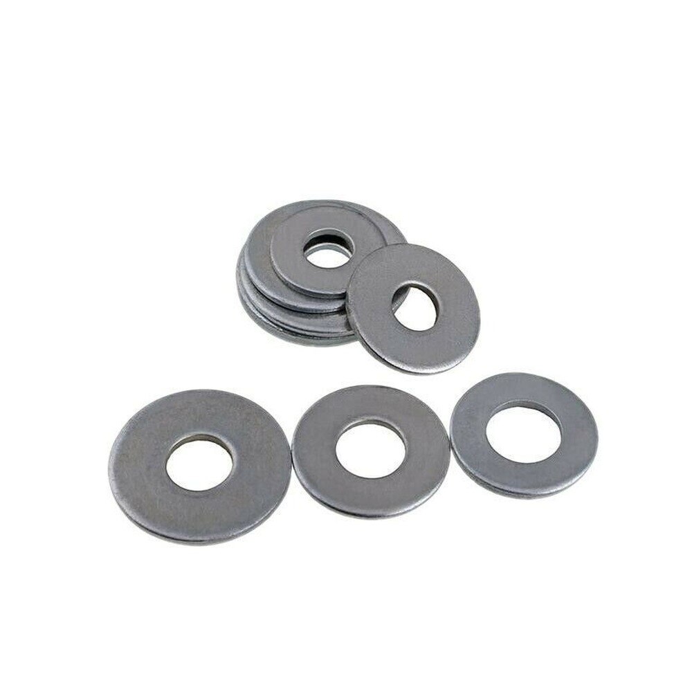 M2 m 2.5 m 2.6 m 3 wit verzinkte grote vlakke ring verdikt / ultradunne ring
