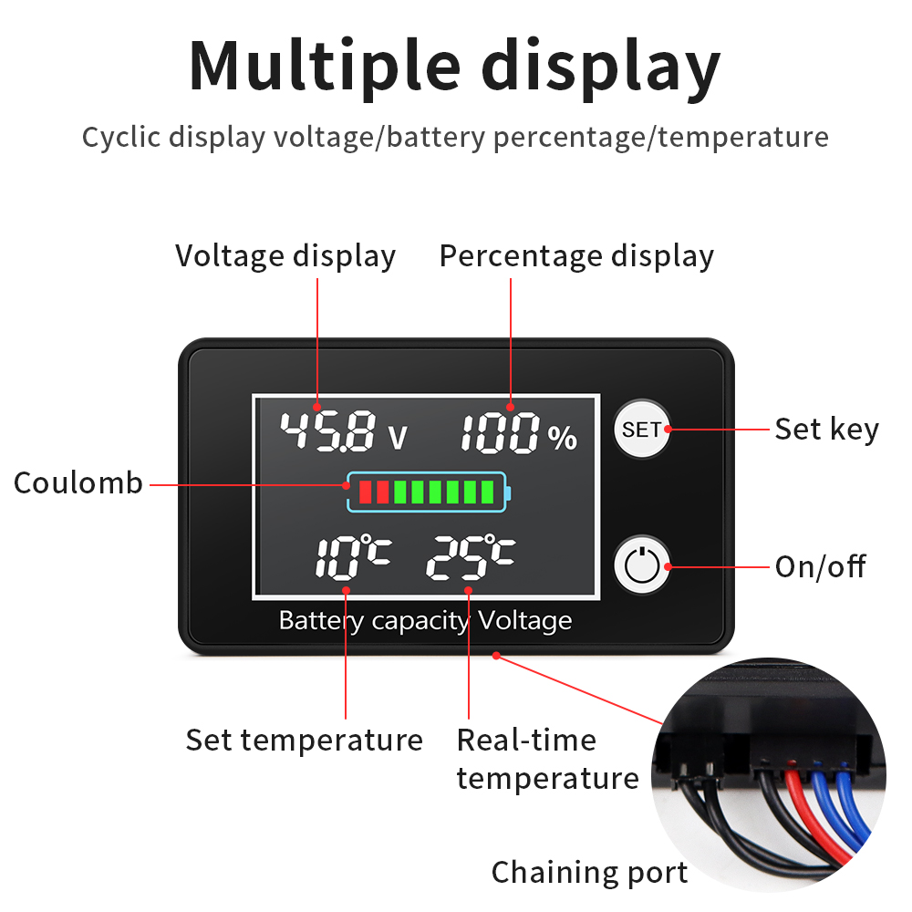 Jadeshay Internal Resistance Tester, HRM-10 Lithium Battery