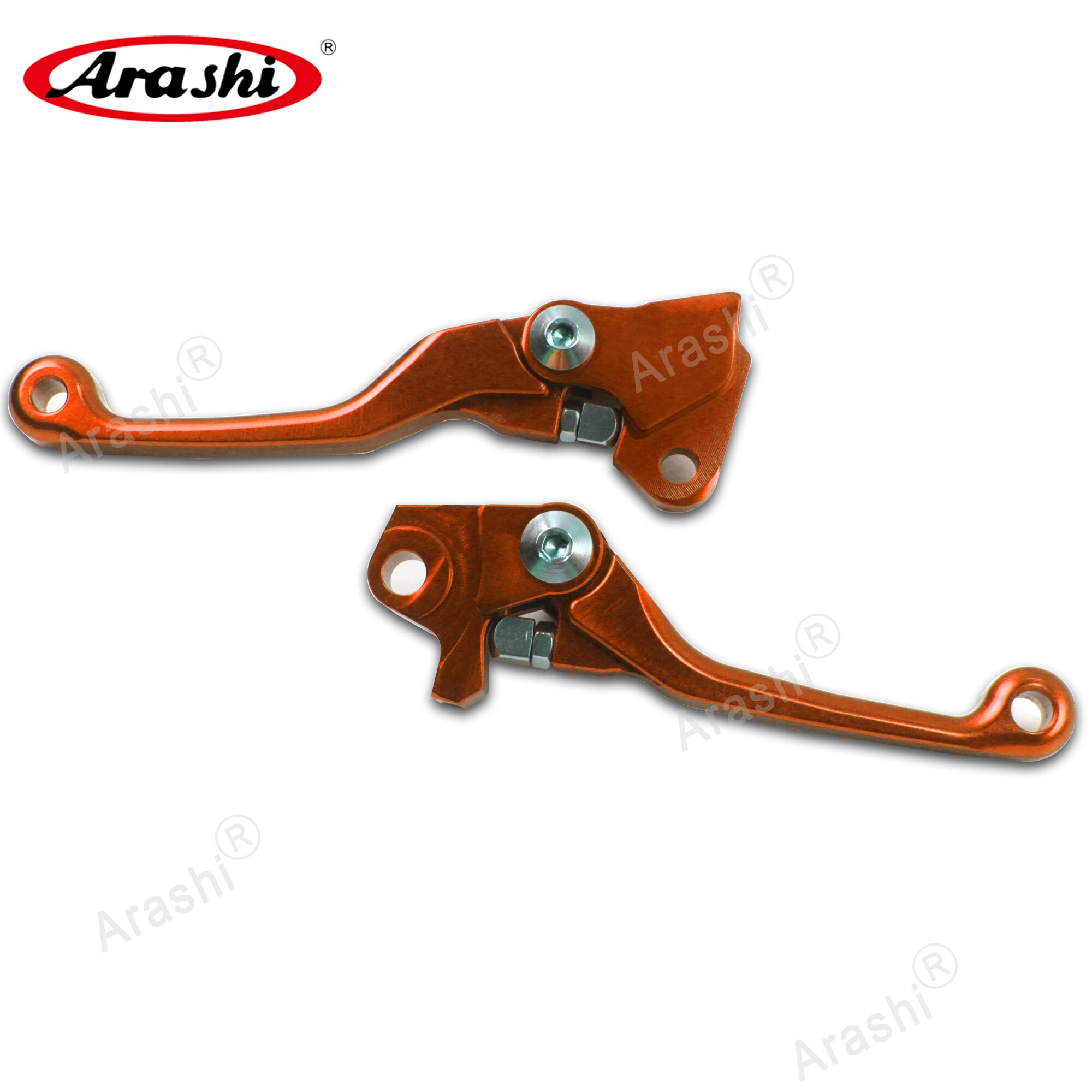 Arashi Voor YAMAHA YZF 450 2007 CNC Rem Koppeling Hevels Stuur Dirt Bike Remhendel YZF250: Oranje