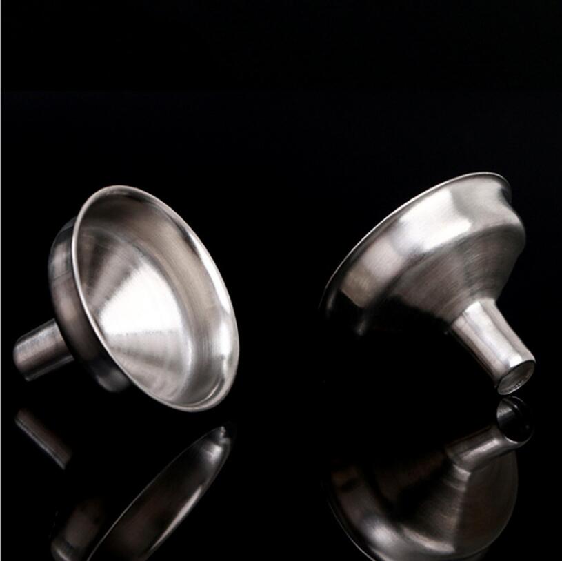 Wine Flagon Metal Stainless Steel Small Funnel Hip Flask Accessories Outdoor Portable Funnel Universal