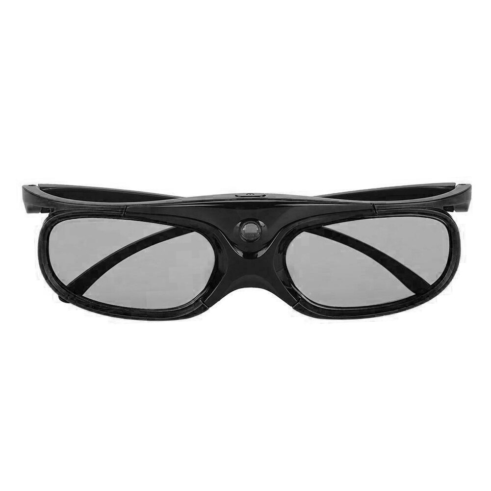 Visual LCD Chip Active Shutter Practical Ultra Clear USB Rechargeable With Battery Foldable 3D Glasses For DLP Link Projector