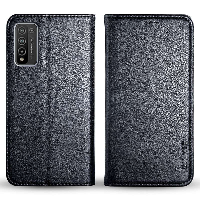Coque en cuir PU de luxe pour Huawei honour 10X lite, 6.67 pouces, avec intérieur en TPU, sans aimant