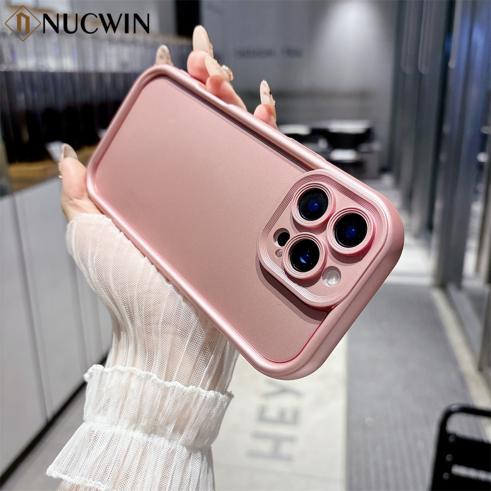 Pink Lanyard Soft Phone Case For iPhone 11 12 13 14 15 Pro Max 16 Pro Max Plus X Xr Xs Max Wrist Band Shockproof Cover