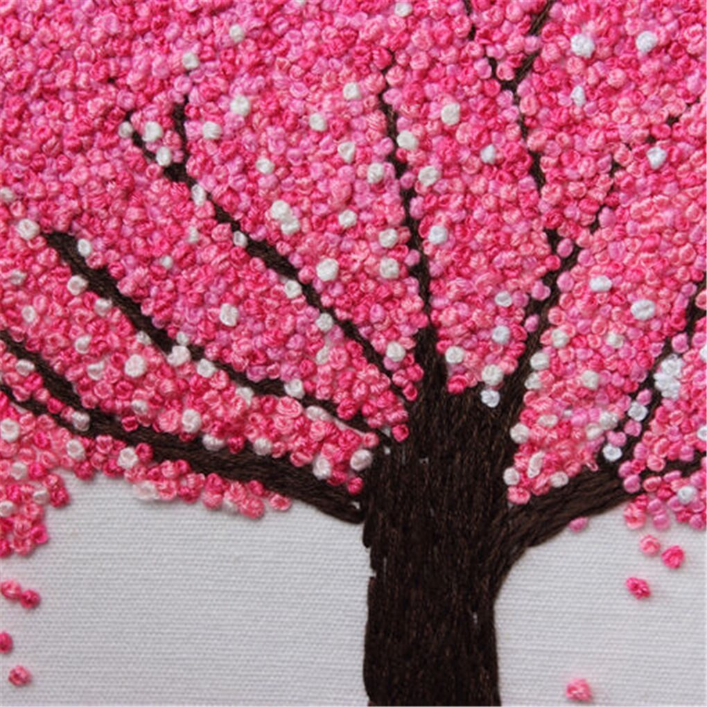 Handmade Embroidery Kit DIY Cross Stitch Material Package Home Handwork Tool for Beginner,