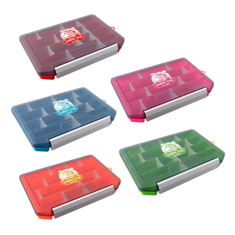 Fishing Box Plastic Fisherman Tackle Box Bait Container Hook Lure Tool Case Box Accessories Storage Supplies Organizer for Carp