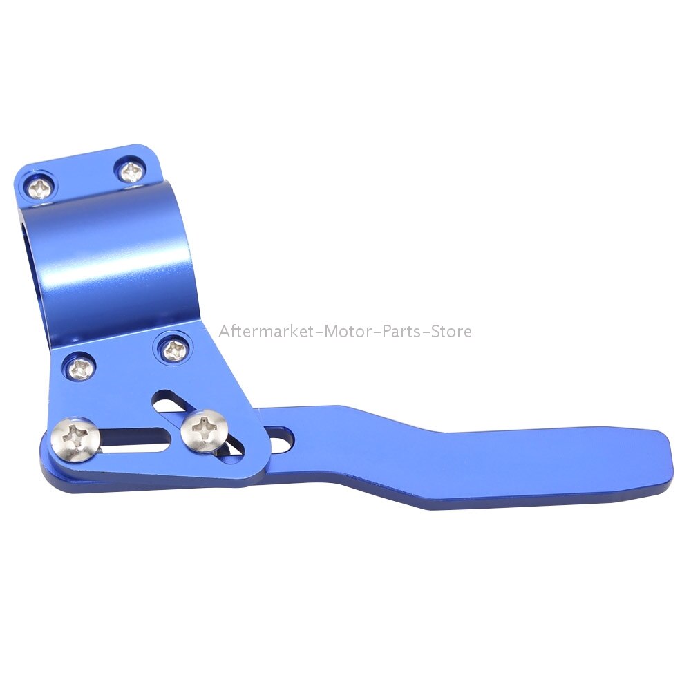 Custom Aluminium Blue Turn Signal Lever Position Up Kit Car Styling Adjustment Steering Wheel Turn Rod Extension Universal