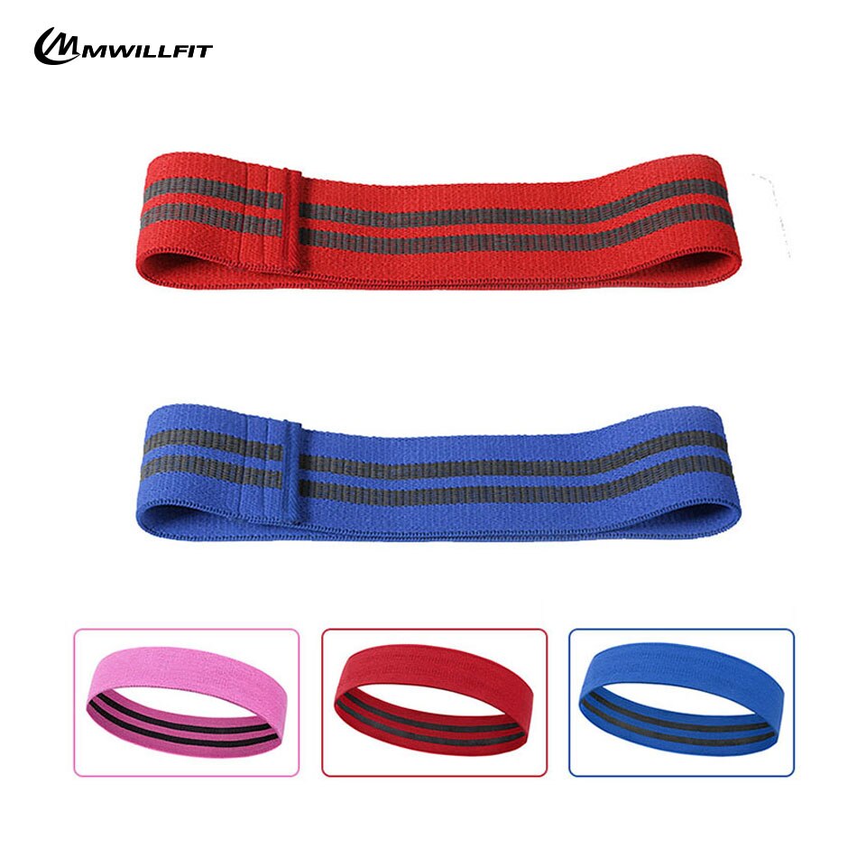 Hip Resistance Band Booty Exercise Resistance Bands Hip Warm Up Activation Loop Circles Booty Elastic Exercise for Thigh Hips