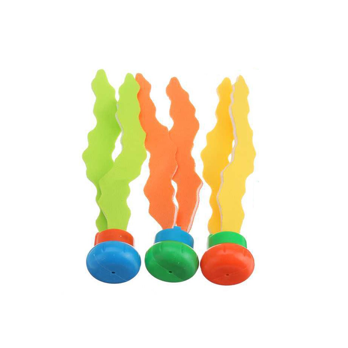 22 Teile/satz Tauchen Rakete Werfen Spielzeug Schwimmbad Tauchen Spiel Sommer Räuber Art Tauchen Stock Spielen Wasser Spielzeug Schlecht spielzeug: 3Stck Seetang A