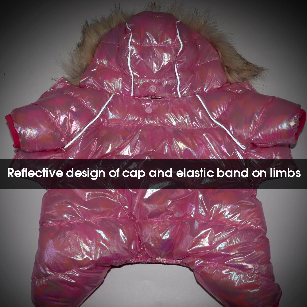 Dikke warme kleding voor honden, reflecterende hondenkleding, winterjas, warme kleding voor kleine en middelgrote honden, chihuahua, bulldog