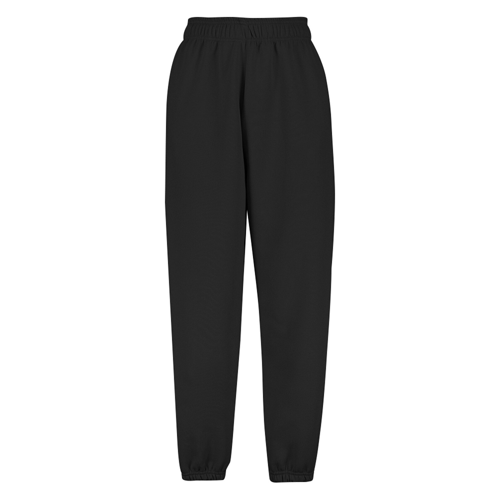Women's Casual Sport Pants - Elastic Waist, Pockets, Breathable, Loose Fit: XL / Black