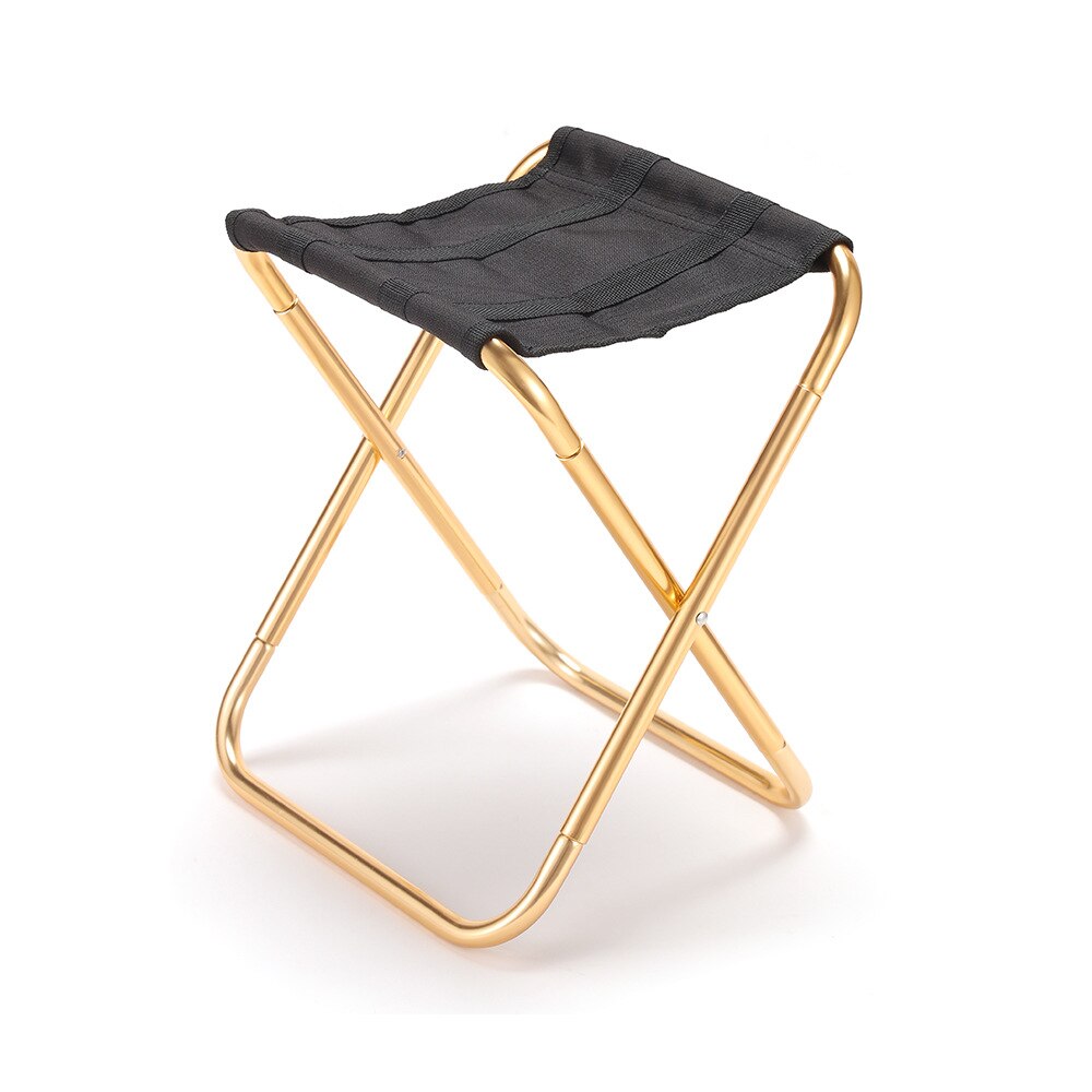 Chaise pliante Portable en alliage d&#39;aluminium, tabouret de Camping léger pour pique-nique pêche, chaise de pelouse Baech: Default Title