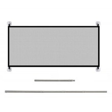 1 Set Pet Enclosure General Portable Mesh 180x72cm Safety Barrier for Pet