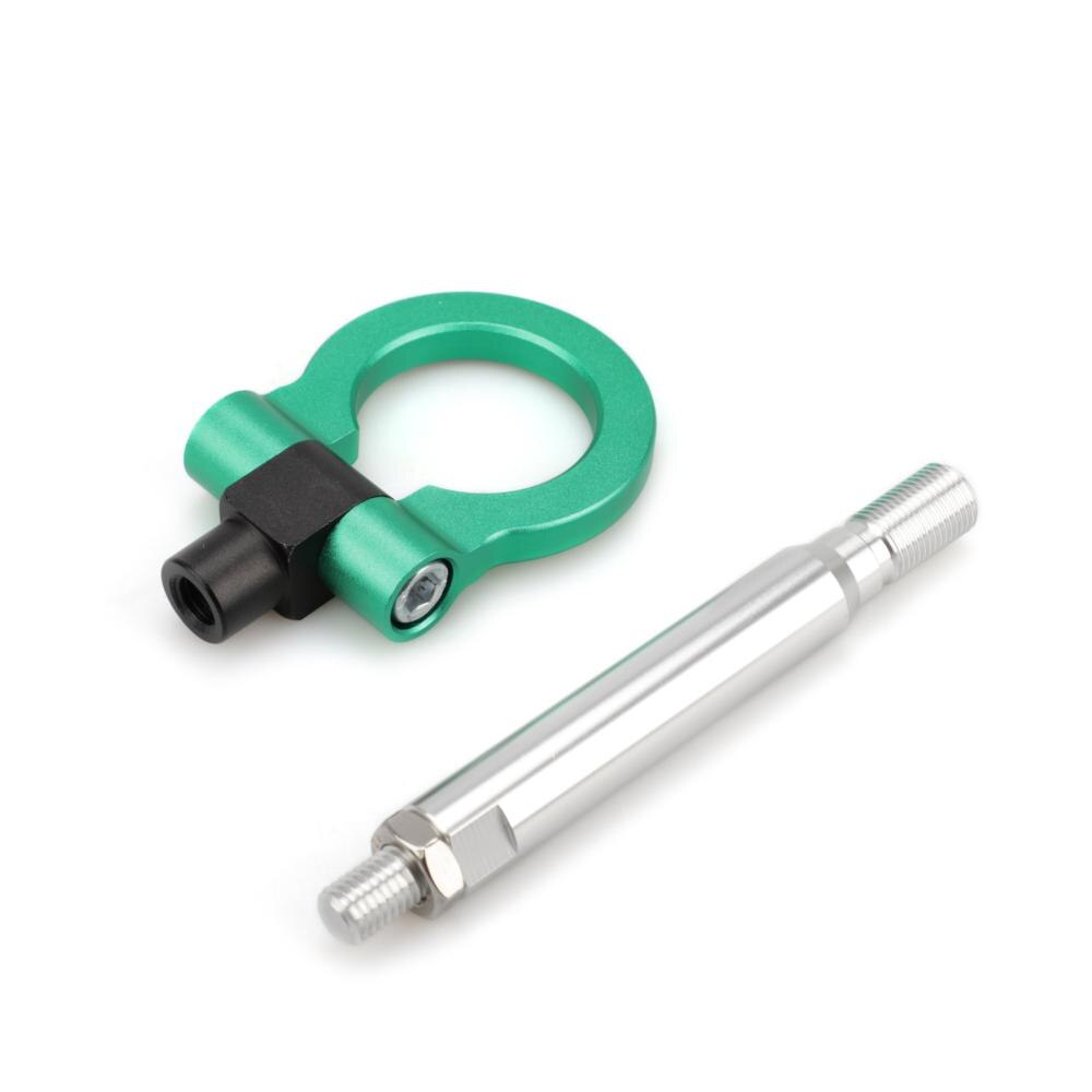 Modelo deportivo de coche, gancho de remolque automático, anillo de ojo circular, remolque delantero y trasero de aluminio para Subaru BRZ 86
