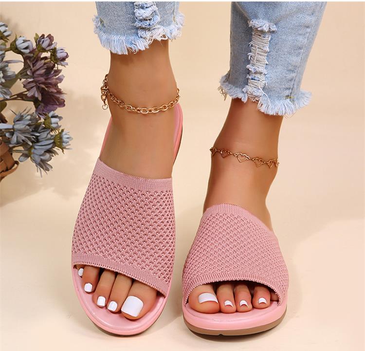 Sandali donna forza elastica scarpe estive sandali piatti da donna pantofola casuale per interni ed esterni sandali estivi per la spiaggia Zapatos Mujer