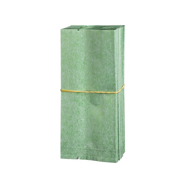 100 teile/los Heißsiegelfähigen Tee Verpackung Taschen Lagerung Kleine Baumwolle Papier Aluminium Folie Taschen: Grün