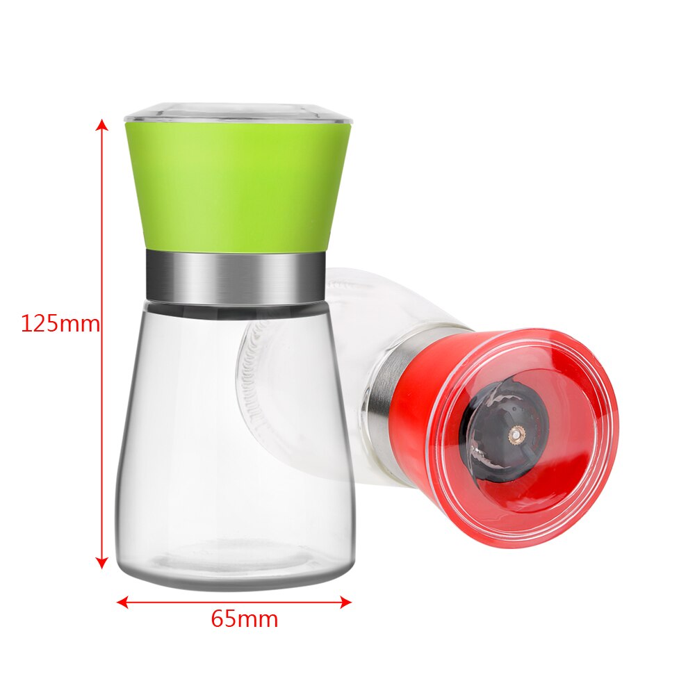 Seasoning Jar Grinding Gadget Spice Salt Pepper Shakers Can Manual Salt Pepper Mill Cruet Bottle Kitchen Cruet