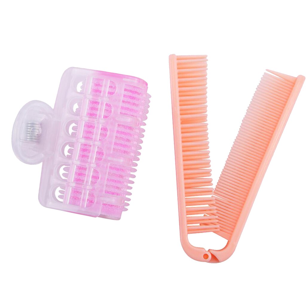 De enderezar estilo peine pinza de pelo de peluquería herramienta Kit de 2 útil belleza/cuidado del cabello/herramientas/peines