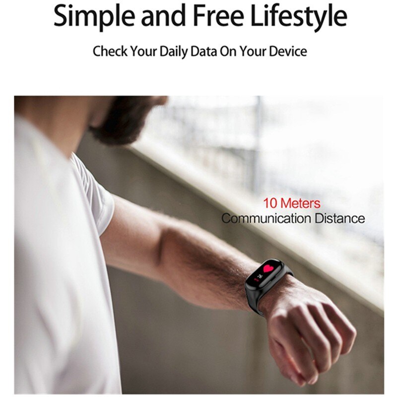 Newset  m1 2 in 1 smartwatch met draadloze bluetooth-oortelefoon, hartslagmeter, slimme polsband, sportheadset voor heren, armband