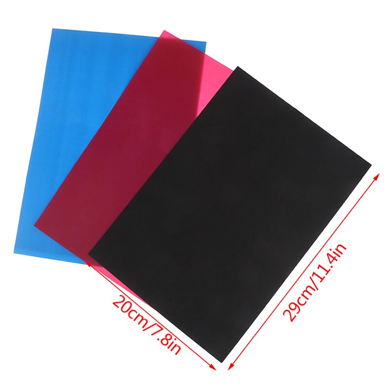 1PC Color Heat Shrink Sheet Plastic Magic Paper Sheet For Educational DIY Crafts