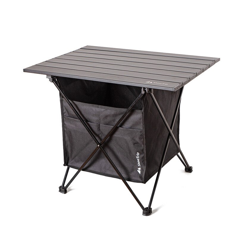 Outdoor Aluminum Alloy Camping Folding Table with Storage Bag Portable Detachable Fishing Picnic Ultra-light Mini Desk