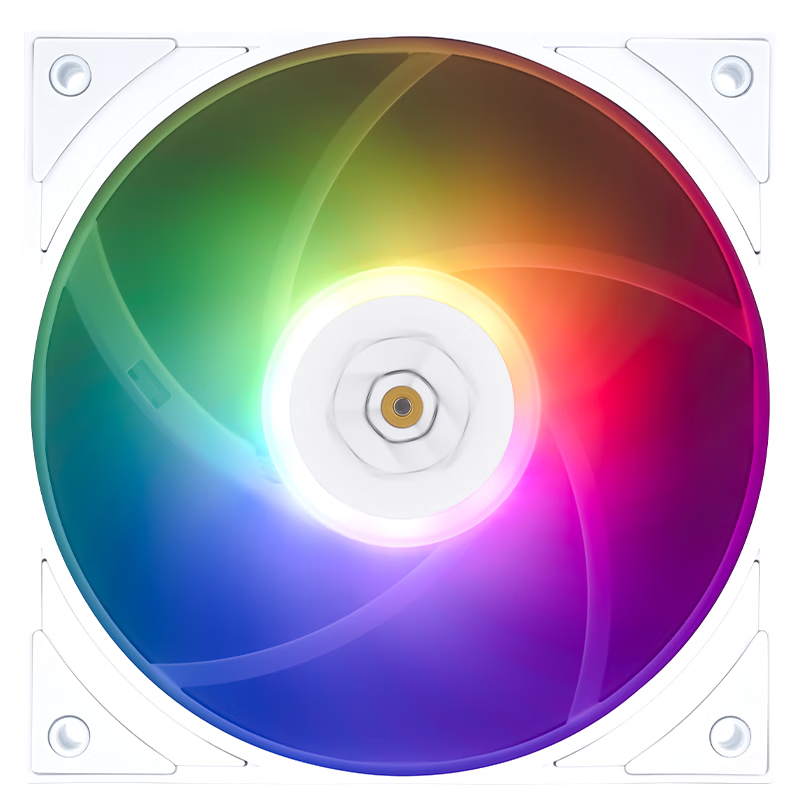 Thermalright TL-H12015 120x120x15mm Computer case cooling fan，3Phase 6 Pole Motor/S-FDB V2 bearing/Black and white colors: green