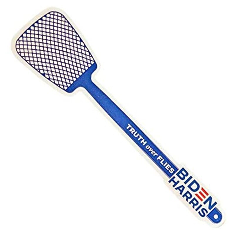 Truth Over Flies Swatter Fly Swatters Sticker Flexible Long Handle Manual Swat: 5AC902244-B