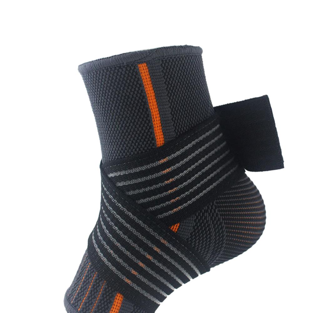 Verstelbare Stretch Zelfopwarming Enkel Guard Veiligheid Sport Ankle Brace Protector Voor Voetbal Basketbal Sport Fitness