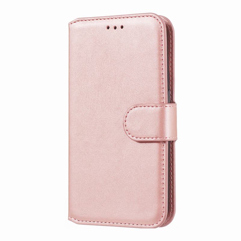 Case For Samsung Galaxy J1 Phone Cases Cover Leather Wallet Flip Coque For Samsung J120 Cover Vintage Business Shell Men: Rose Gold Case