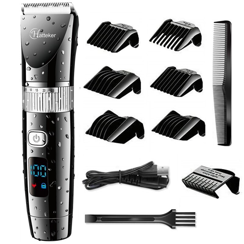 Draadloze Professionele Tondeuse Elektrische Tondeuse Baard Trimer Voor Mannen Elektrische Haircutting Een Batterij Kapsel Machine