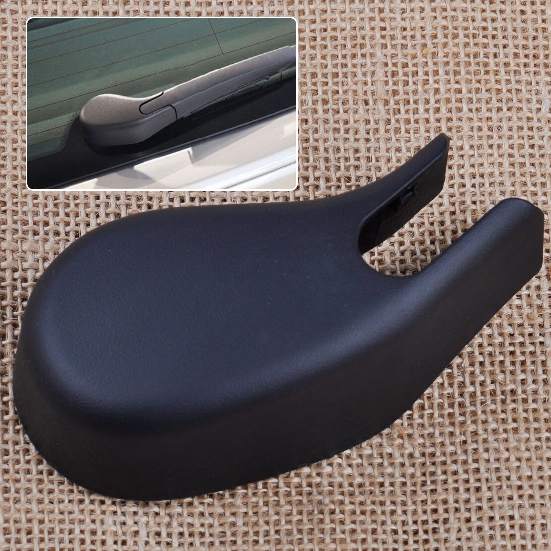 Rear Plastic Black Cap Wiper Arm Cover Replacement Exterior Windshield For Ford Focus Parts Durable Practical