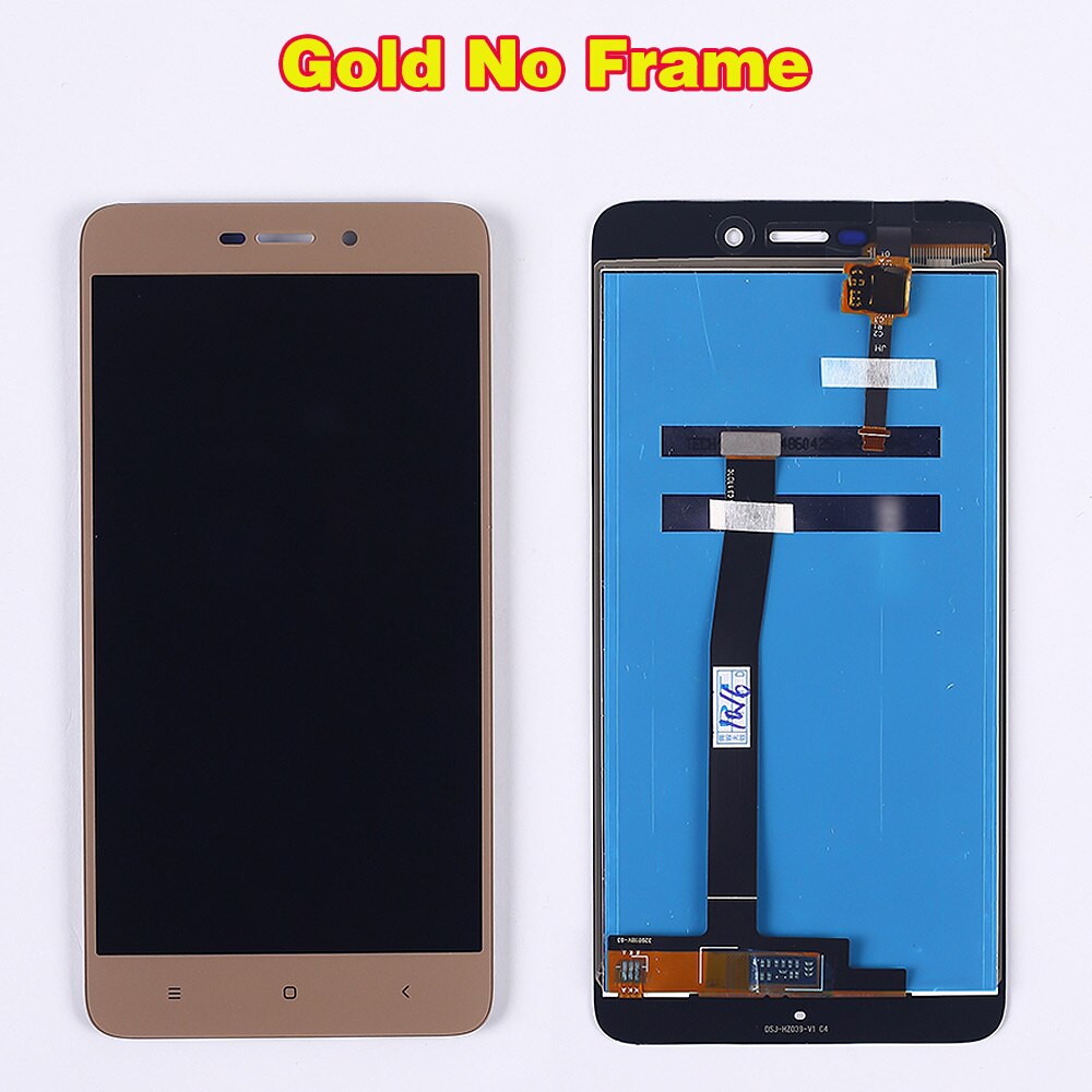 100% testé écran LCD pour Xiaomi Redmi 4A 5.0 pouces écran tactile 1280*720 numériseur cadre d'assemblage avec verre trempé gratuit
