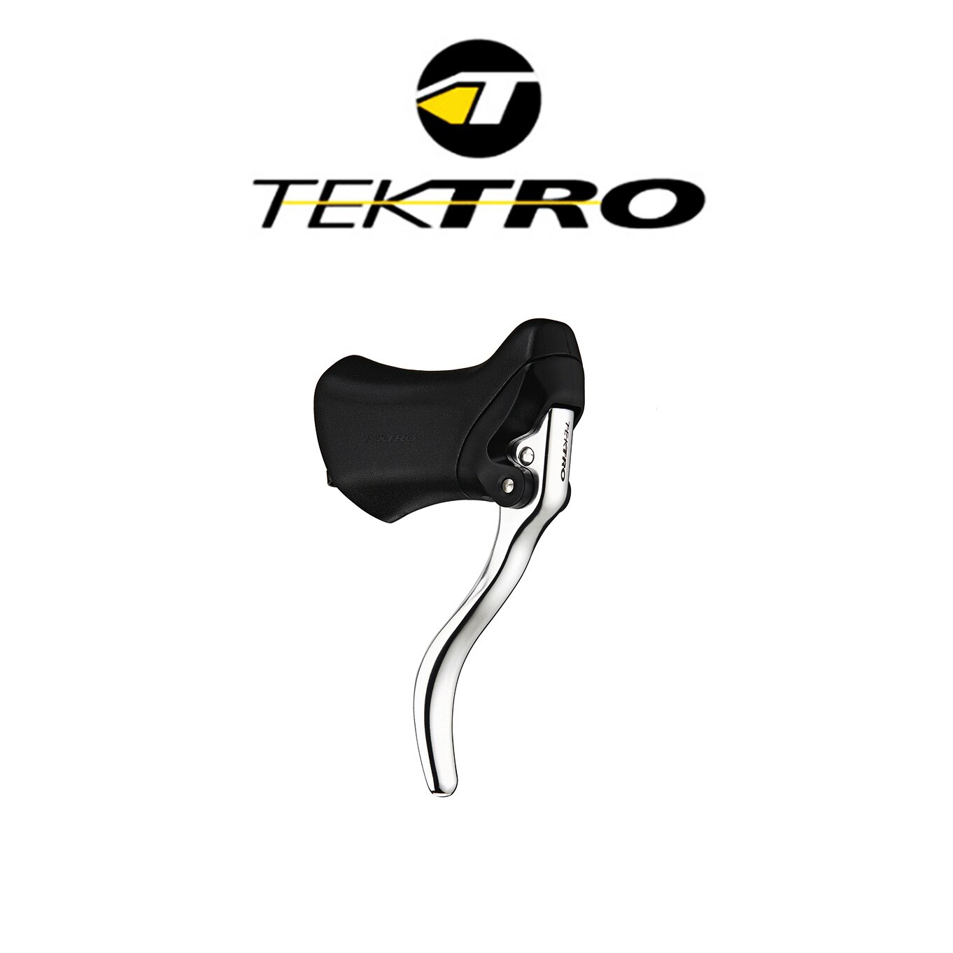 TEKTRO – levier de frein en aluminium pour vtt, mécanisme à dégagement rapide, avec capot en caoutchouc, guidon de 23.8 et 24.2mm, RL340