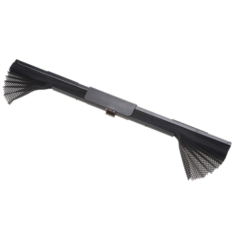 Auto Truck Auto Intrekbare Side Gordijn Zon Schild Blind Zonnescherm: black