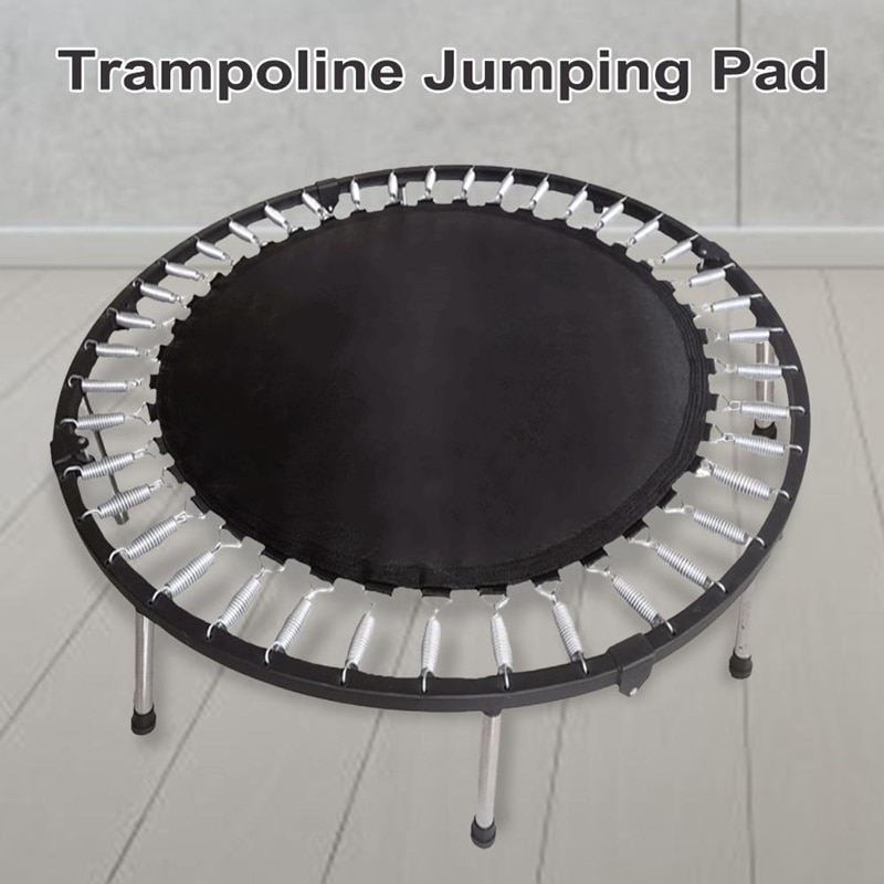 -trampolinet rund hoppepude bounce erstatning trampolinmåtte til husholdningsfitness tilbehør