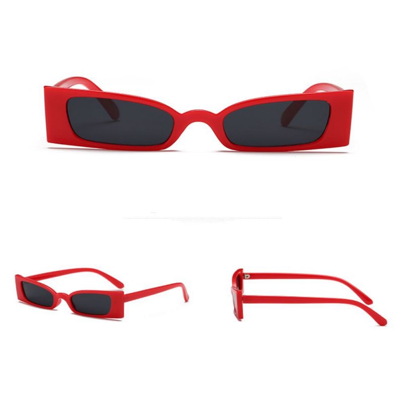 Vintage Retro Zonnebril Mini Vierkante Zonnebril Vrouwen Vrouwelijke Cat Eye Zonnebril Eyewear