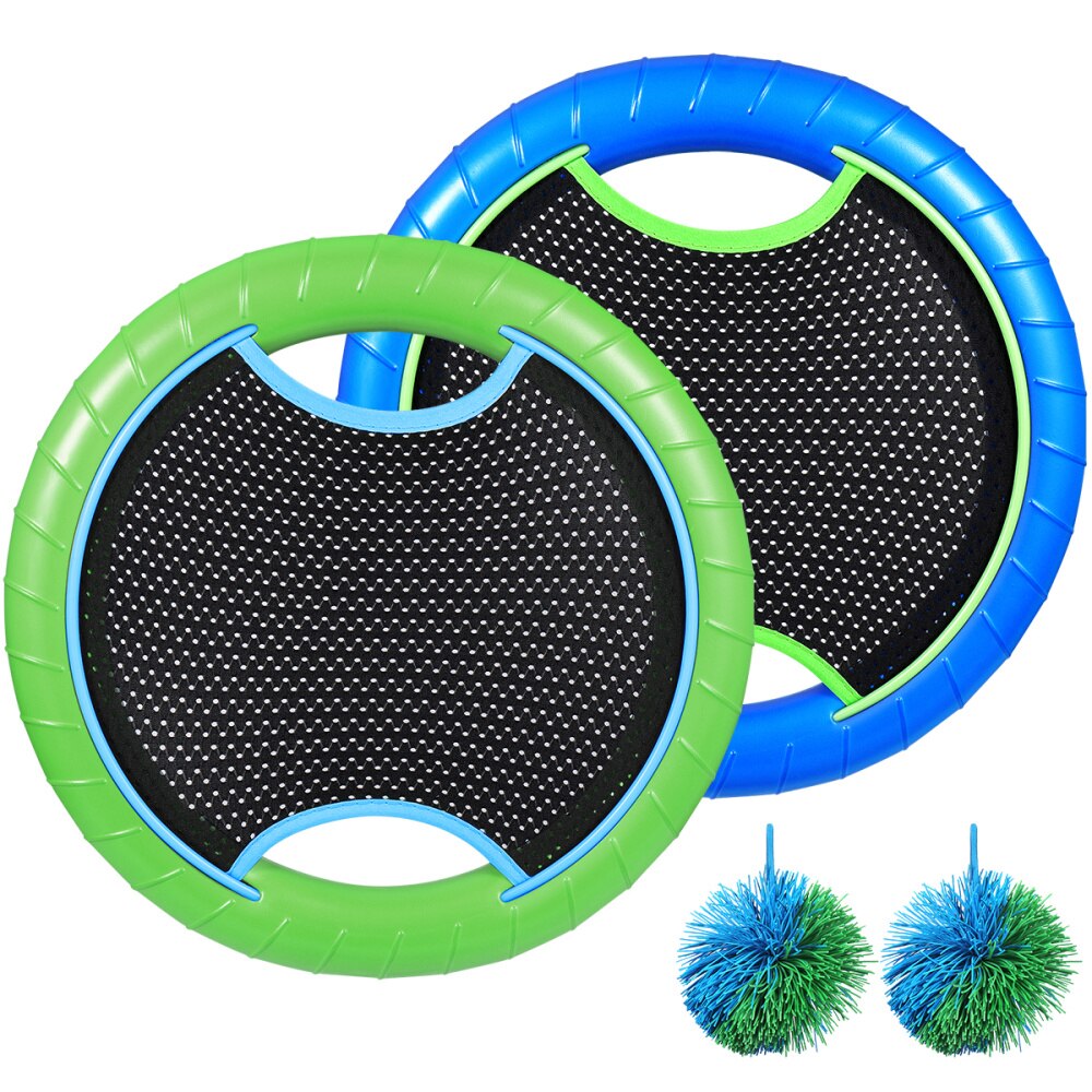 Vorcool Slap Hand Trampoline Super Disc Flying Disk Bounce Game Met Rubberband Bouncy (Willekeurige Kleur): Default Title