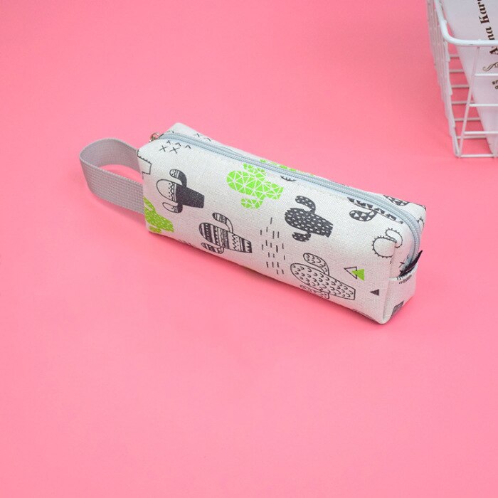 Pencil Case Unicorn Korean Stationery Trousse Scolaire Large Capacity Canvas Pencilcase Estuche Escolar School Pencil Pouch: 12