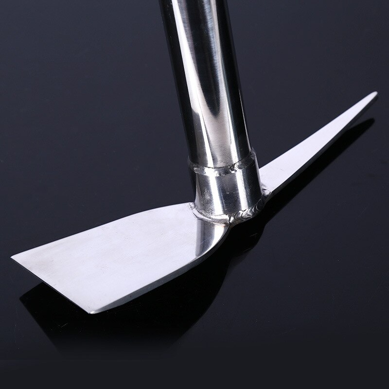 Gardening Digging Tool Garden Metal Rake Stainless Steel Rakes Hoe Farm Garden Tool Grow Flowe Weeding Digger Hand Rake