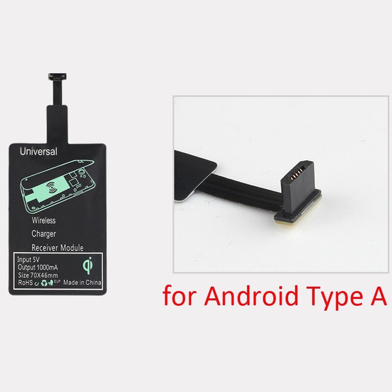 Qi Draadloze Oplader Ontvanger Draadloos Opladen Pad Coil Voor Huawei P30 Iphone 11 Pro Xr Samsung S20 S10: for andriod reverse
