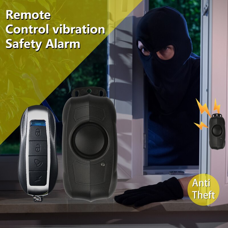 venom go heat and vibration wearable Wireless Bike Alarm - Remote Control Anti-Theft Vibration Security System  for Bicycles, Motorcycles, Scooters - USB Rechargeable from Dhgate Alarm  systems main image 0