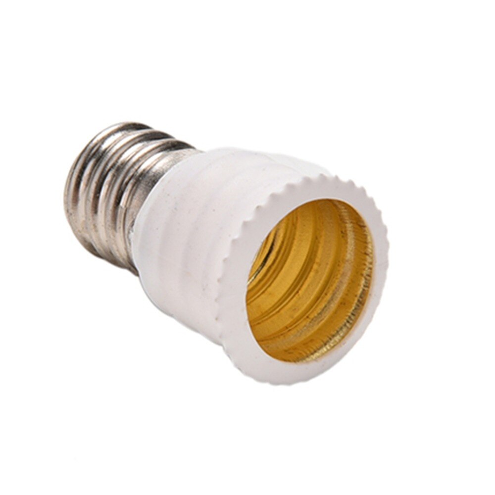 1 st sockeladapter konverterhållare för led-ljus  e12 to e14 sockel adapter glödlampsomvandlare lamphållare konverterare