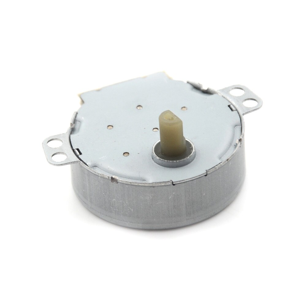Ac 220-240v 4w 6 o / min mikrosynkronmotor til varmluftblåsere 50/60hz cw / ccw tyj 50-8 a 7 mikrobølgeovnsbrettmotor 48mm dia