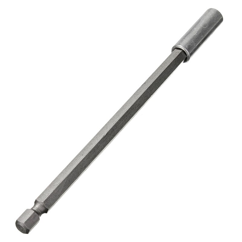 Novo 150mm 1/4 hex liberação rápida netic chave de fenda extensão bit titular