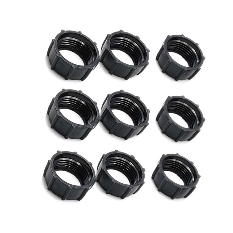 10pcs Plastic Nut Auto Lock Chuck Plastic Nut for 17mm Ball Head Car Wireless Charging Lazy Mobile Phone Bracket Accessories