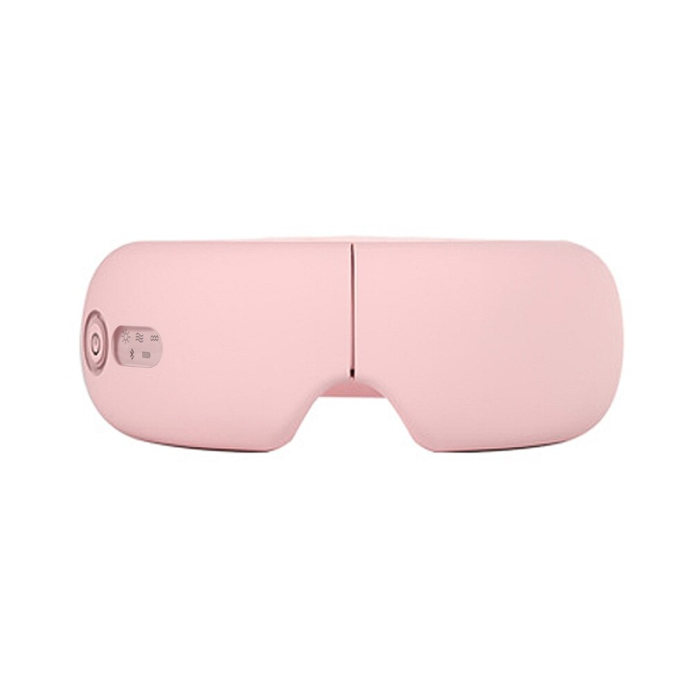 Eye Massager Voor Verlichten Ogen Batterij Verstelbare Elastische Band 4 Modi Bt Muziek Verbinding Met Warmte Trillingen: type 1